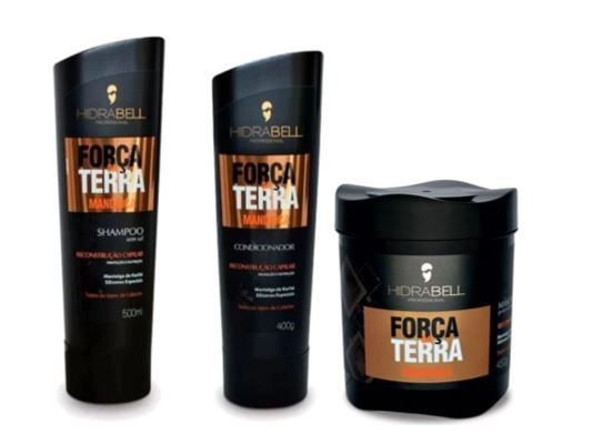 Produto: Kit Hidrabell Força da Terra - Shampoo e Condicionador +Máscara