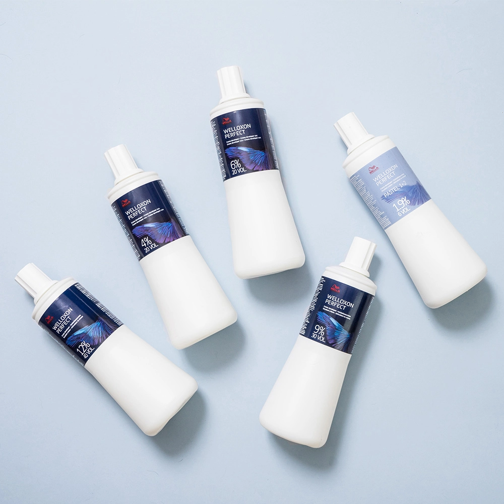Produto: Kit Wella Blondor Pó Descolorante 400g + Oxidantes 6% 20V 9% 30V 12% 40V (4 produtos)