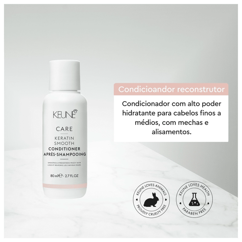 Produto: Condicionador Keune Care Keratin Smooth 80ml