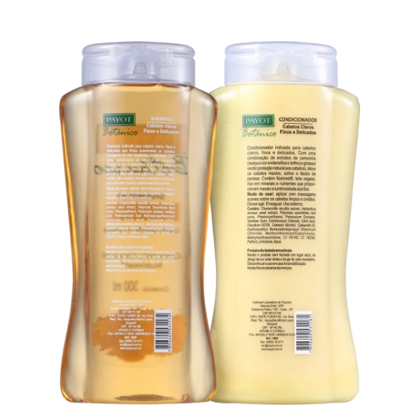 Produto: Kit Shampoo e Condicionador Payot Botânico Camomila Girassol e Nutrimel 300ml