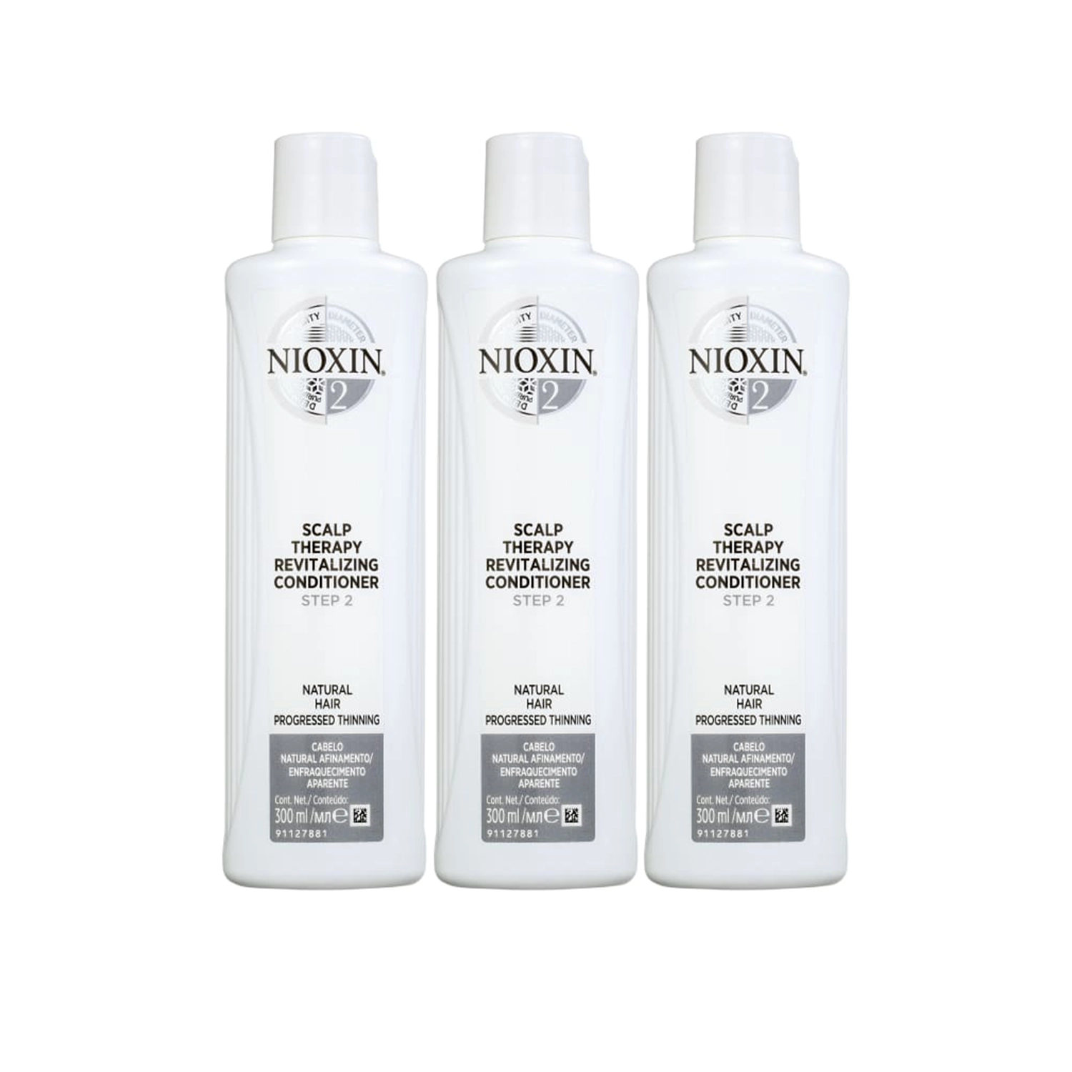 Produto: Kit Nioxin Sistema 2 Condicionador Contra Afinamento Capilar (3 unidades)