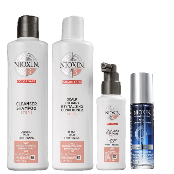 Produto: Nioxin Kit Sistema 3 300ml e Serum Noturno 70ml