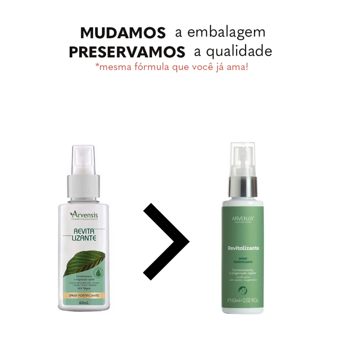 Produto: Tônico Capilar Revitalizante Fortificante Arvensis 60ml