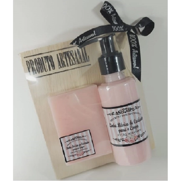 Produto: Sabonete e Hidratante Artesanal Kit Bianca