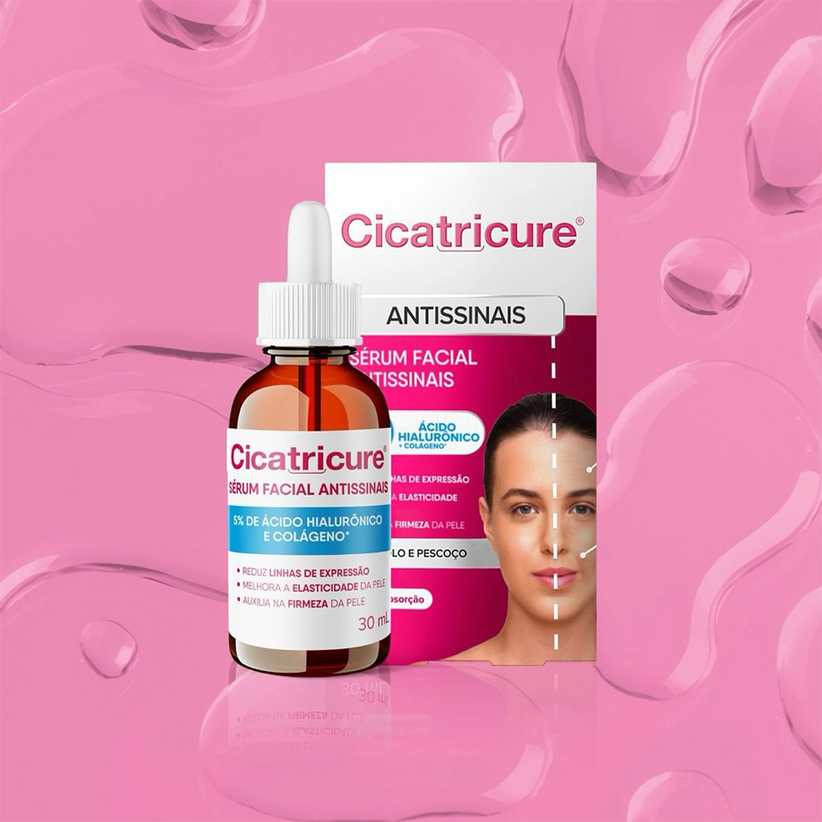 Produto: Kit Cicatricure Contorno dos Olhos Sérum Facial Antissinais e Gold Lift Noturno (3 produtos)