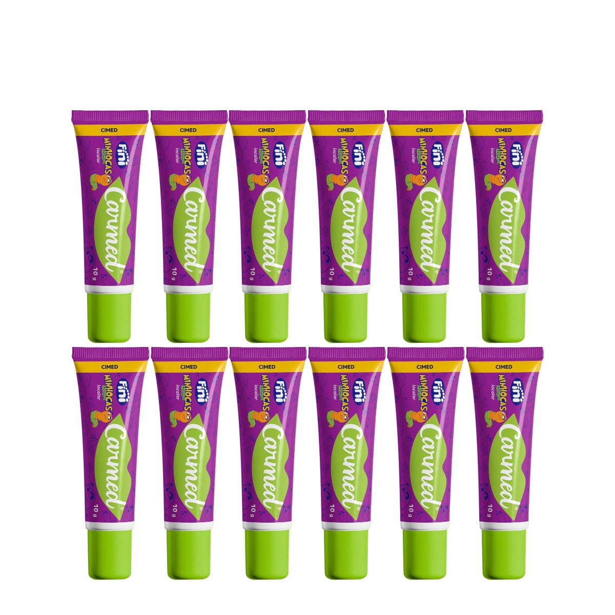 Produto: Kit Carmed Fini Minhocas Azedinhas Hidratante Labial (12 unidades)