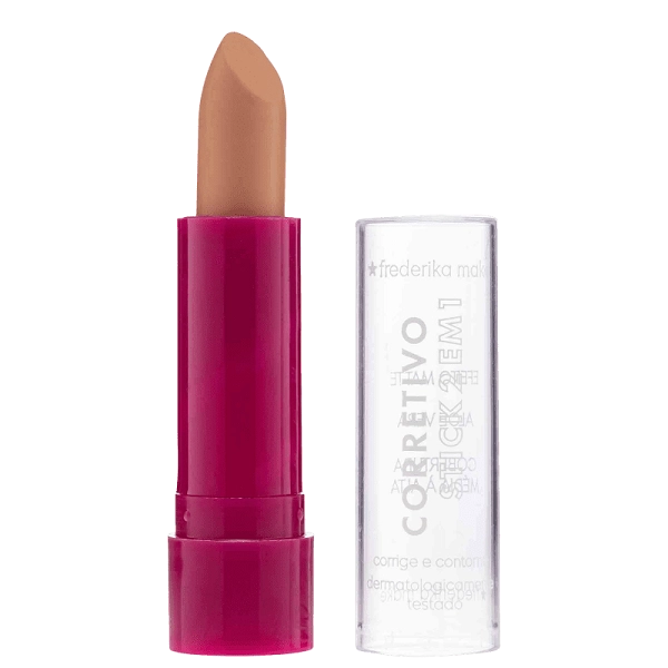 Produto: Frederika Make Stick 2 em 1 Cor 06 Corretivo em Bastão 3,5g