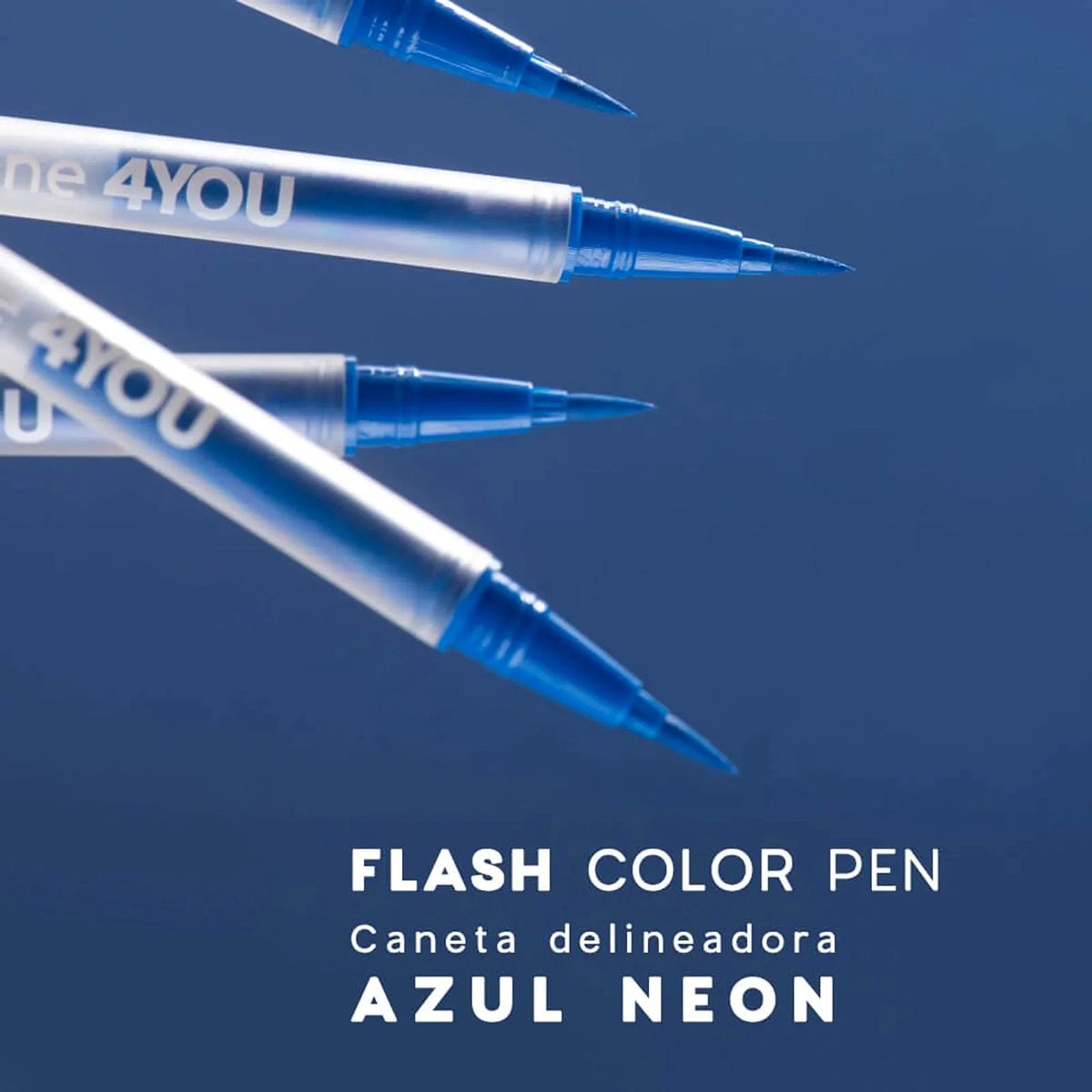 Produto: Caneta Delineadora Neon Blue Océane 4you Flash Color 0,7g