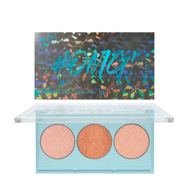 Produto: Boca Rosa Beauty By Payot OMG - Paleta de Iluminador 6,9g