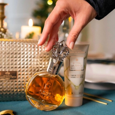 Kit Coffret Royal Diamond Marina De Bourbon Eau De Parfum Com Necessaire Produto Kit Coffret Royal Diamond Marina De Bourbon Eau De Parfum Com Necessaire