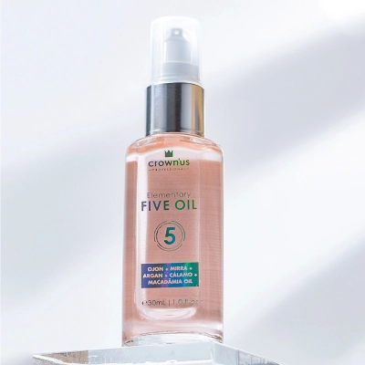 Produto: Crown'us Professional Elementary Five Oil - Óleo Capilar 30ml