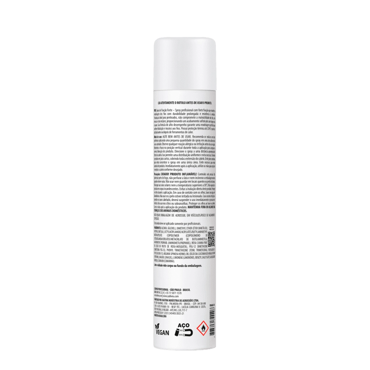 Produto: Spray Fixador High Fix Cadiveu Final Style 400ml