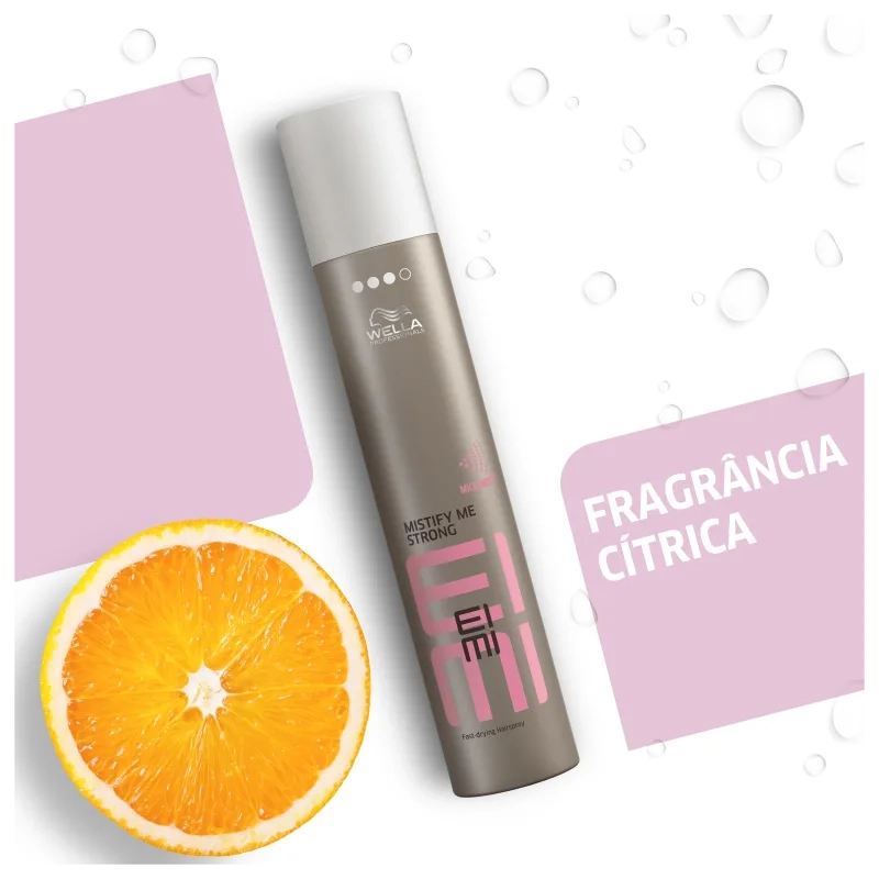 Produto: Spray Fixador Mistify Me Strong Wella Professionals Eimi 500ml