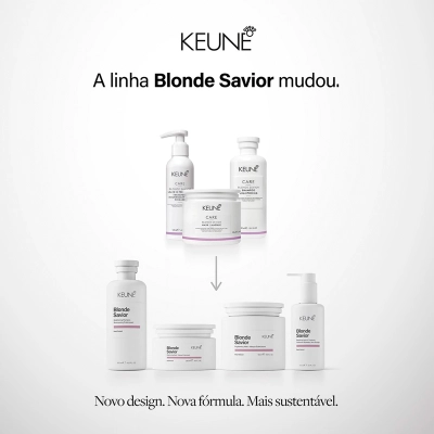 Kit Keune Blonde Savior Shampoo 1L e Máscara Capilar 250ml Produto Kit Keune Blonde Savior Shampoo 1L e Máscara Capilar 250ml