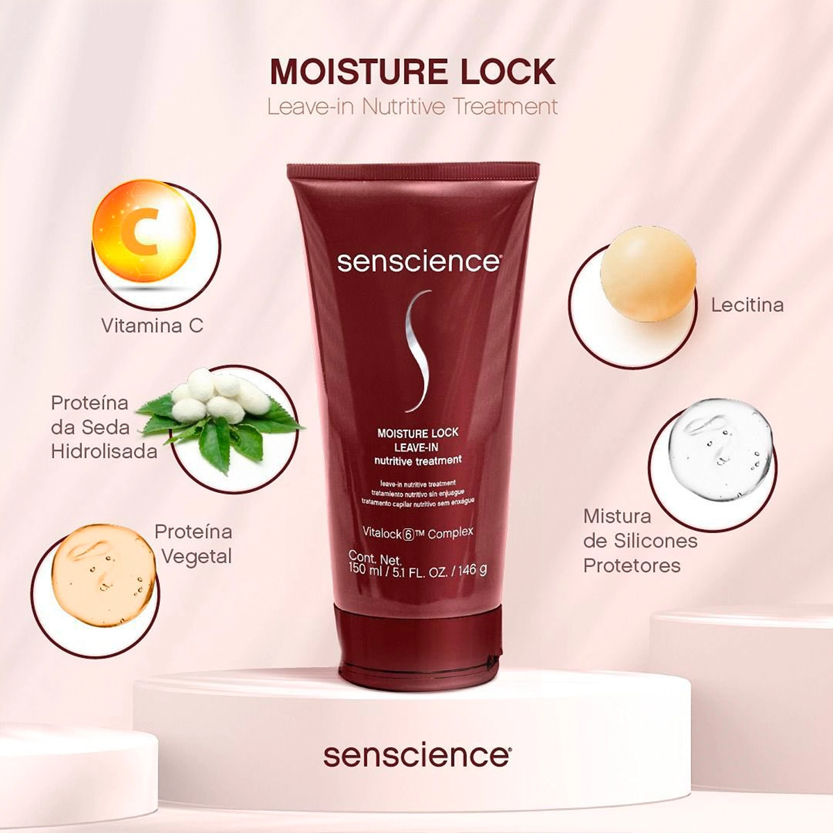 Kit Senscience True Hue Violet Shampoo 280ml Máscara 50ml e Leave-in 150ml Produto Kit Senscience True Hue Violet Shampoo 280ml Máscara 50ml e Leave-in 150ml