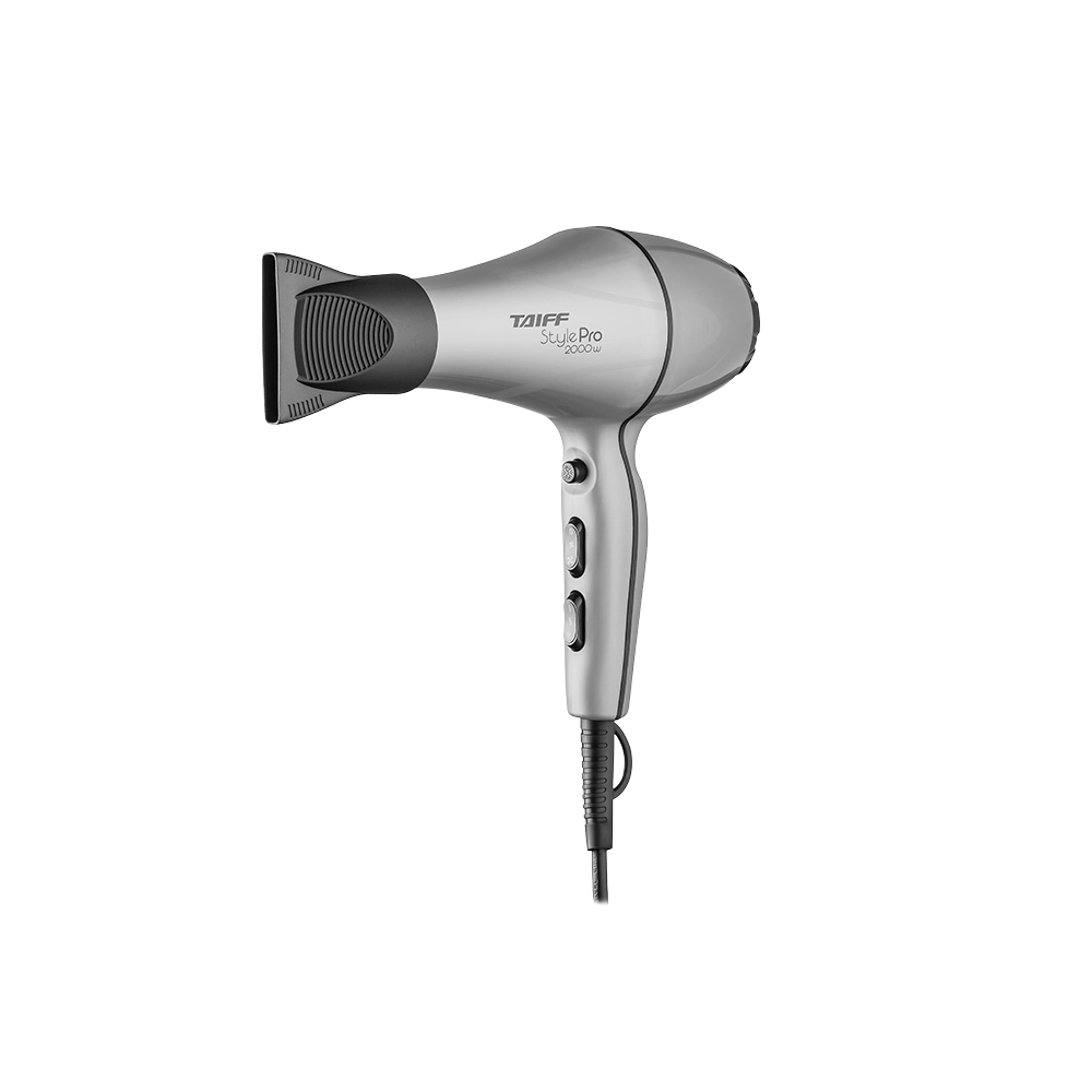 Secador de Cabelo Style Pro 2000W Prata Taiff Style Pro 220V Produto Secador de Cabelo Style Pro 2000W Prata Taiff Style Pro 220V