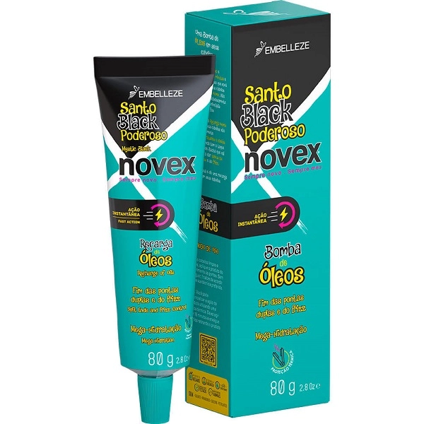 Produto: Novex Santo Black Poderoso Mascara de Hidratação 80g