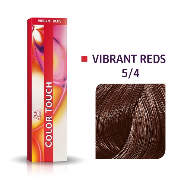 Produto: Tonalizante Color Touch 5/4 Castanho Claro Avermelhado Wella Professionals 60g