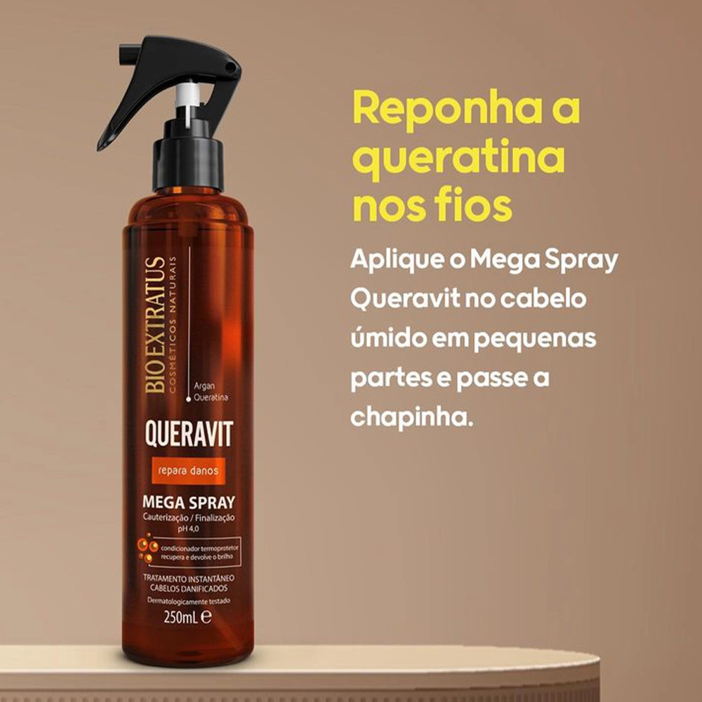Produto: Bio Extratus Queravit - Mega Spray Condicionante 250ml