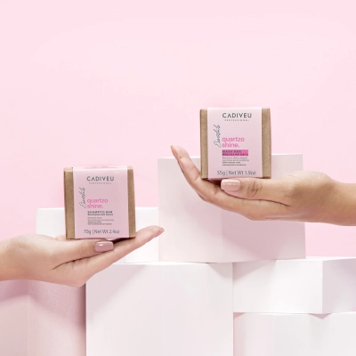 Produto: Máscara de Tratamento em Barra Quartzo Shine Cadiveu Essentials 55g
