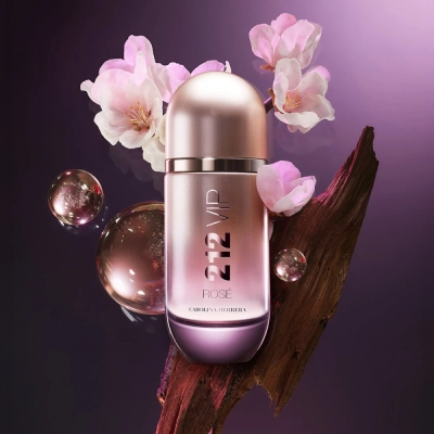 Perfume Feminino 212 Vip Rosé Carolina Herrera 125ml Produto Perfume Feminino 212 Vip Rosé Carolina Herrera 125ml