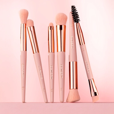 Océane Edition Kit 6 Mini Eyebrush - Mini Pincéis para Olhos Produto Océane Edition Kit 6 Mini Eyebrush - Mini Pincéis para Olhos
