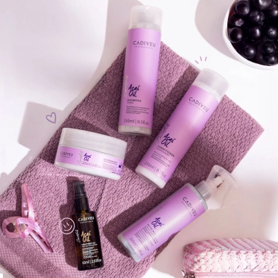 Produto Kit Cadiveu Professional Essentials Açaí Oil - Renovação dos Fios (3 produtos)