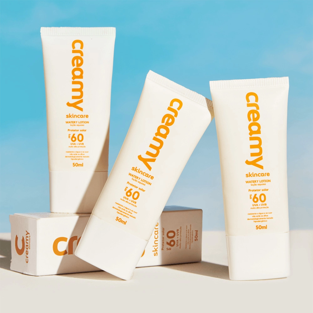 Produto: Protetor Solar Facial Watery Lotion Fps 60 Creamy 50ml