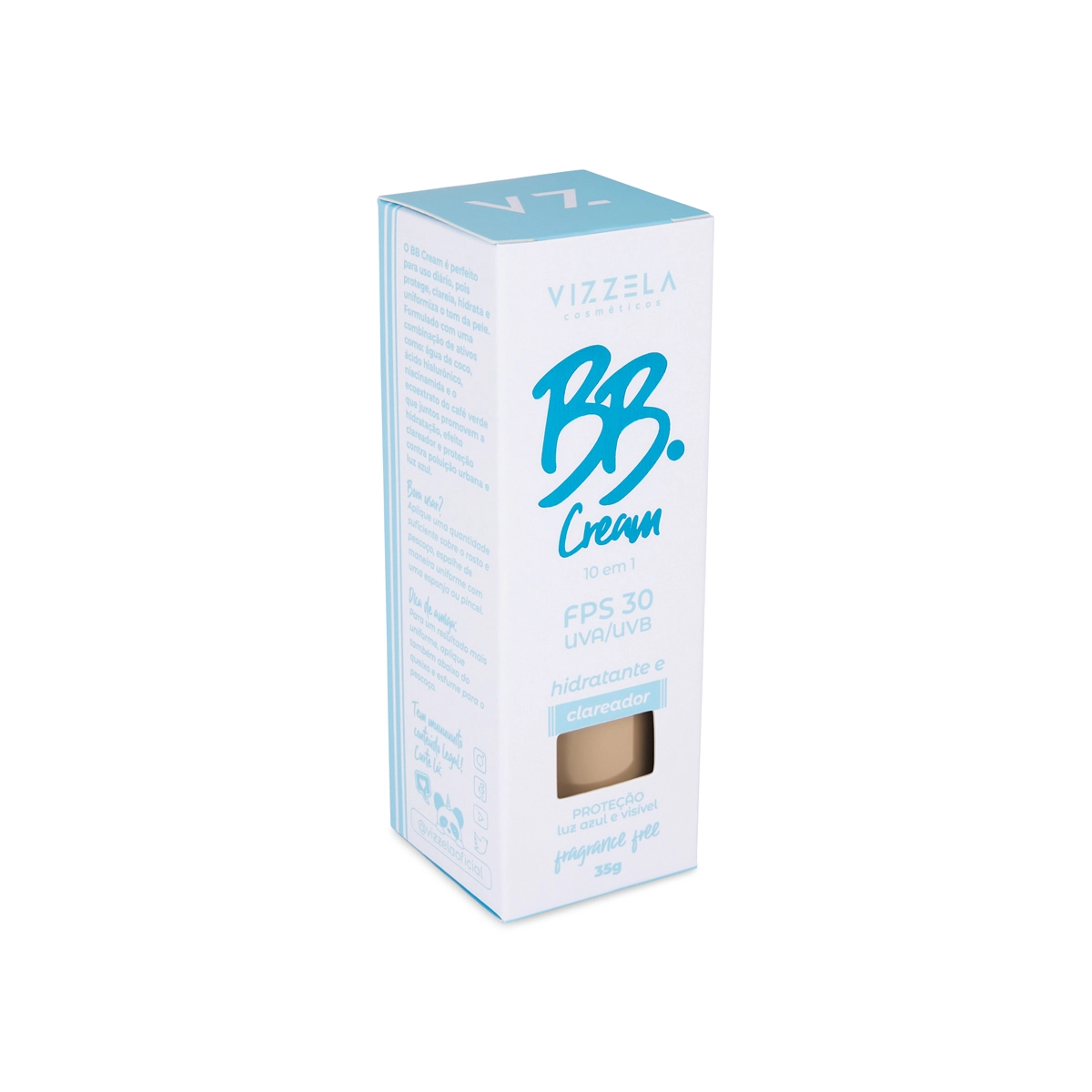 Bb Cream 10 Em 1 Fps 30 Cor 03 Vizzela 35g Produto Bb Cream 10 Em 1 Fps 30 Cor 03 Vizzela 35g