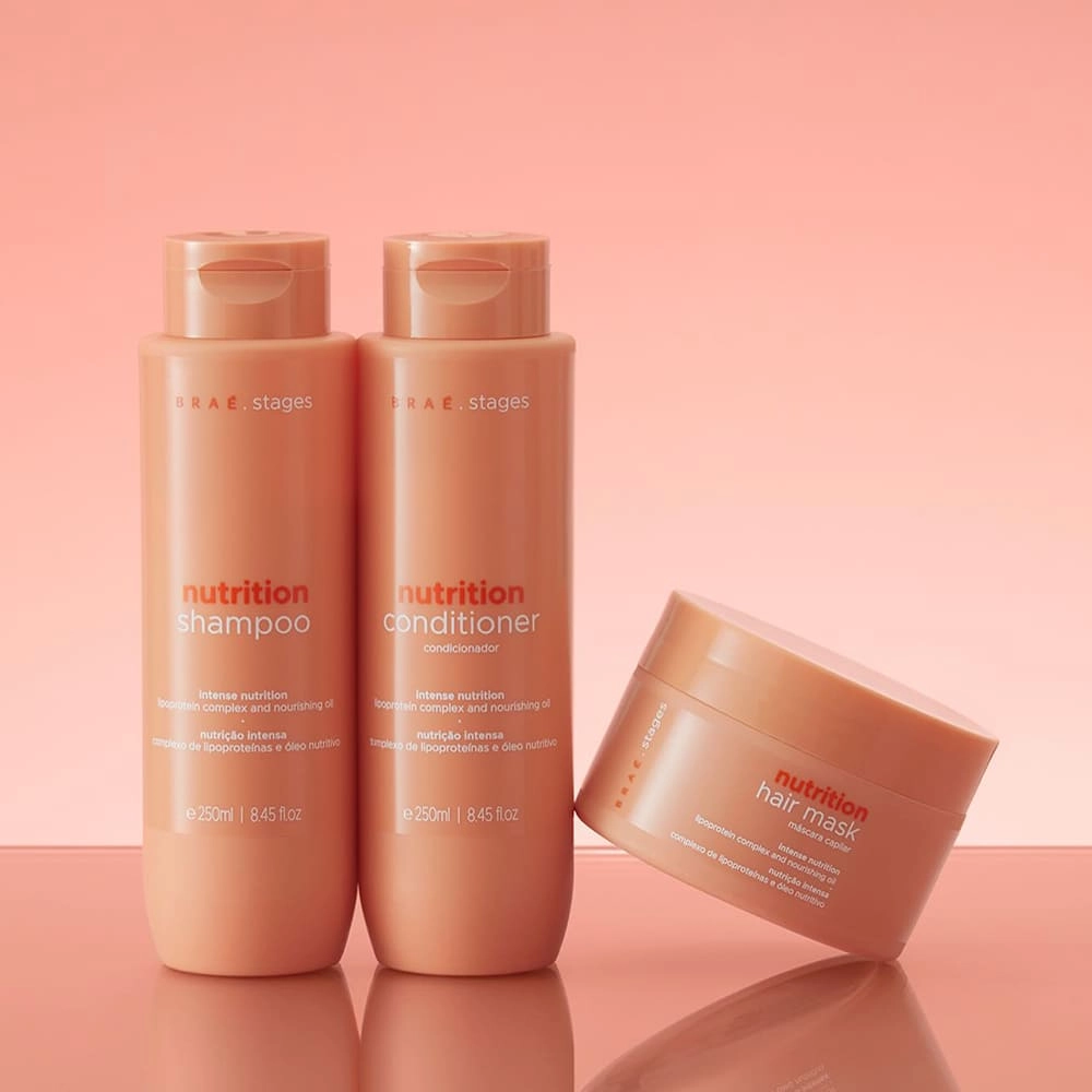 Produto: Kit Braé Stages Nutrition Home Care Leave-in (4 produtos)