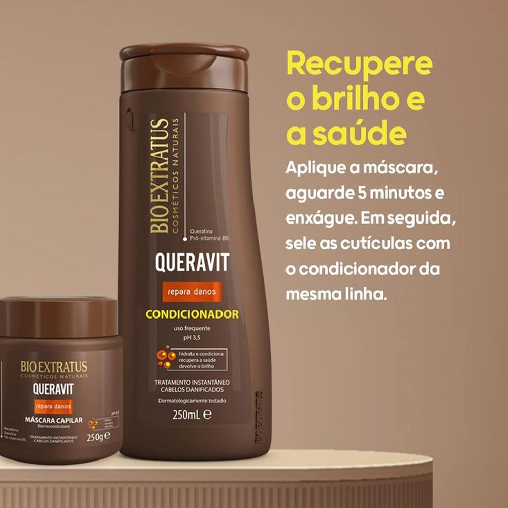 Produto: Máscara Biorreconstrutora Queravit Bio Extratus 500g