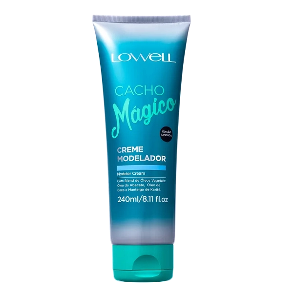 Produto: Kit Shampoo e Creme Modelador Lowell Cacho Mágico 240ml