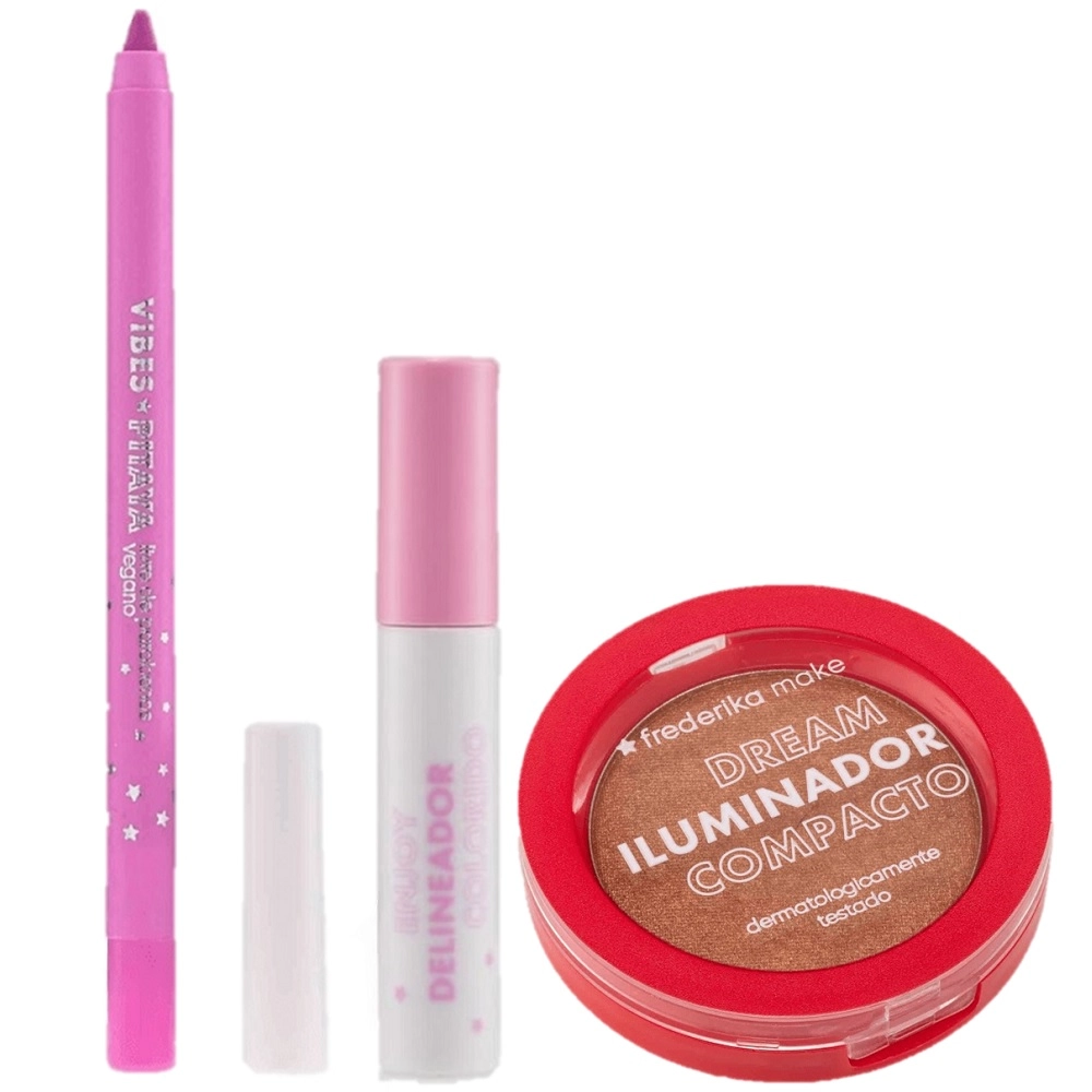 Produto: Kit Frederika Make Intense (3 Produtos)