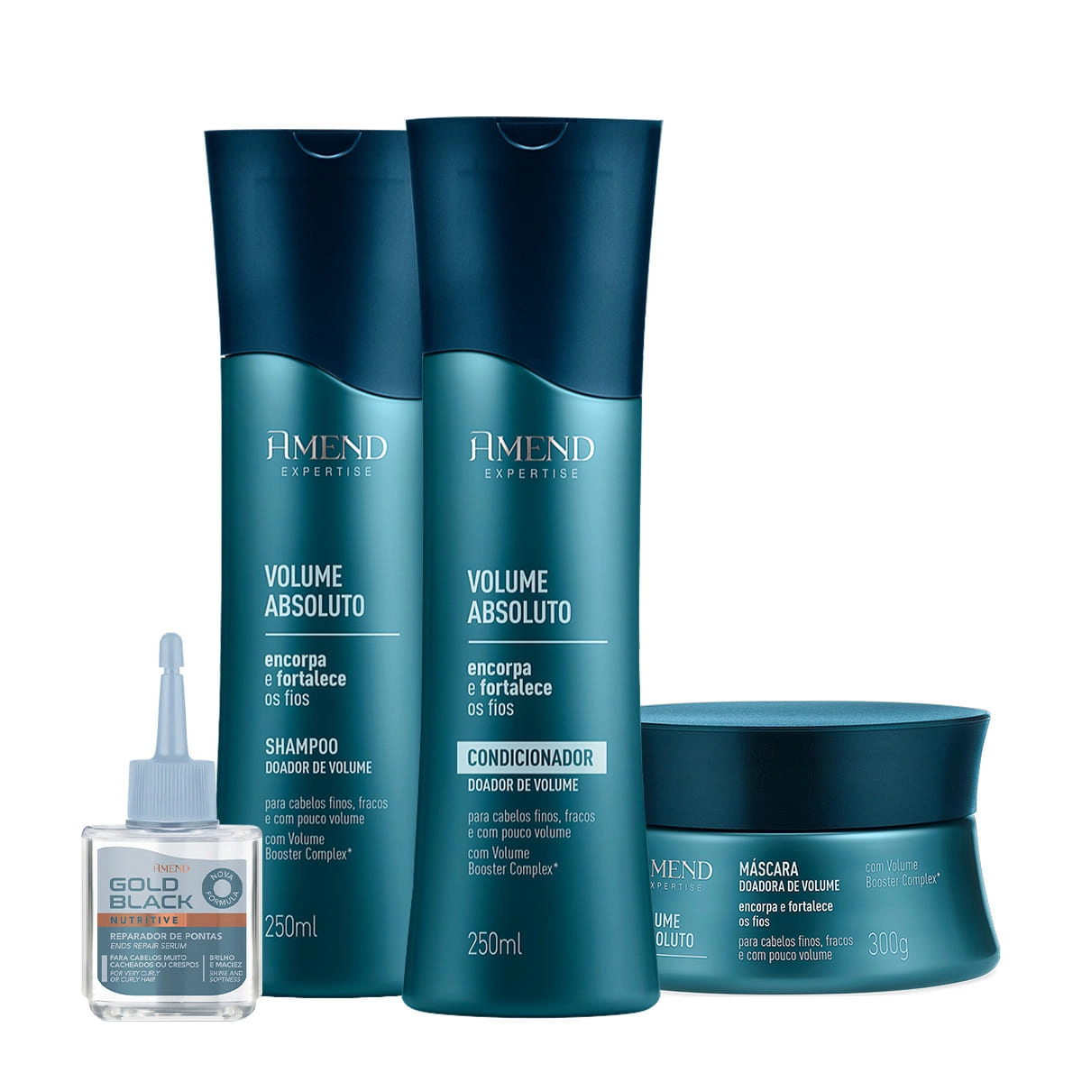 Produto: Kit Amend Expertise Volume Absoluto Home Care Oil (4 produtos)