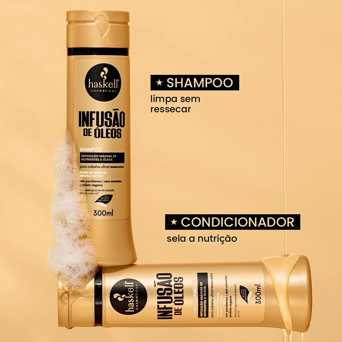 Produto: Condicionador Haskell Infusão de Óleos 300ml