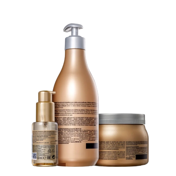 Produto: Kit L'Oréal Professionnel Absolut Repair Shampoo 500ml Máscara 500g e Sérum 50ml