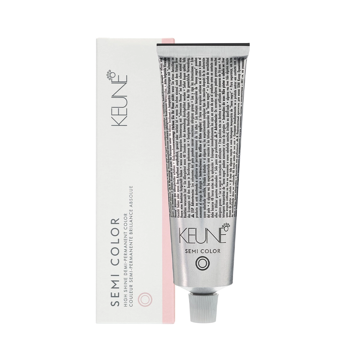 Produto: Coloração Tonalizante 7.2 Loiro Médio Pérola Keune Semi Color 60ml