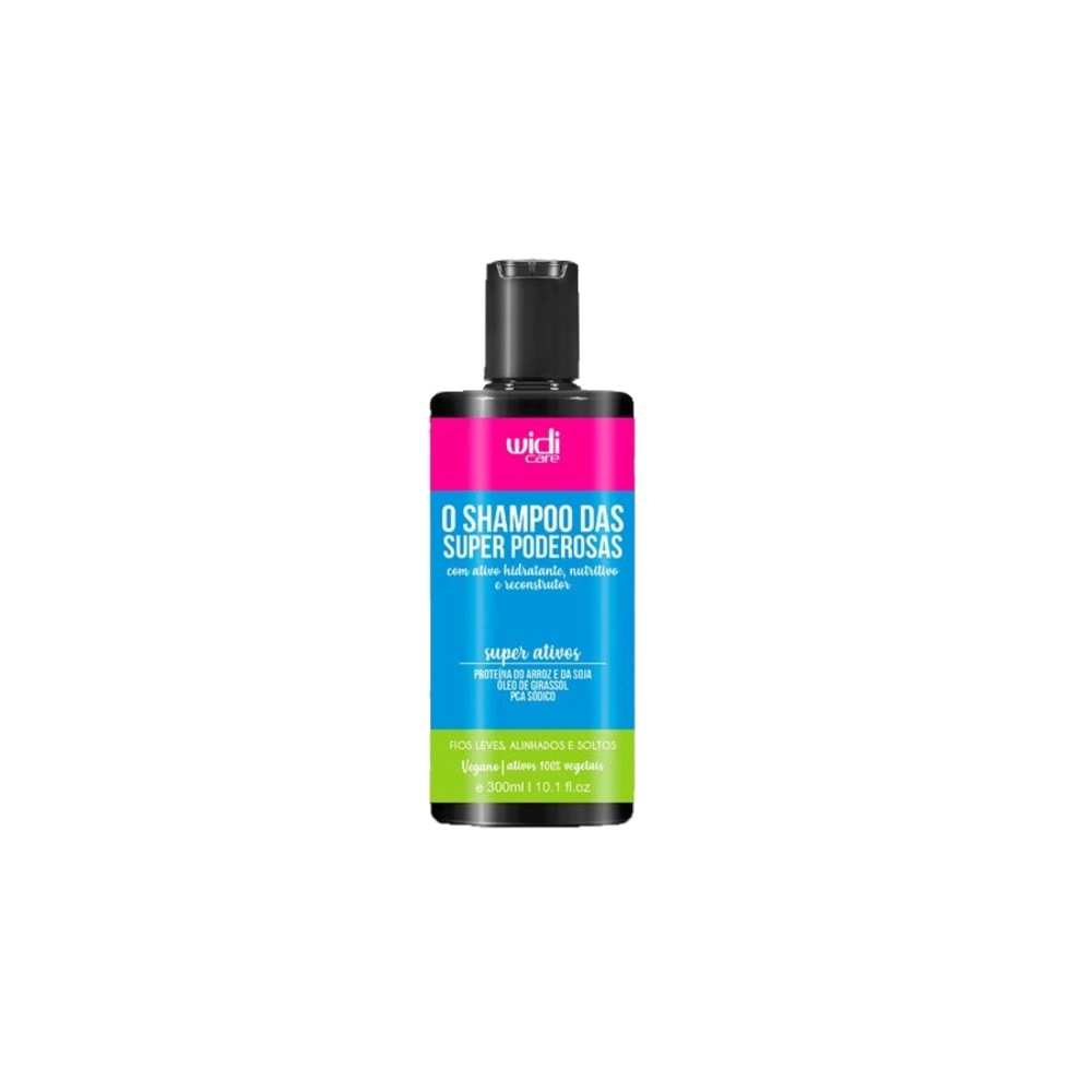 Widi Care Super Poderosas - Shampoo 300ml Produto: Widi Care Super Poderosas - Shampoo 300ml