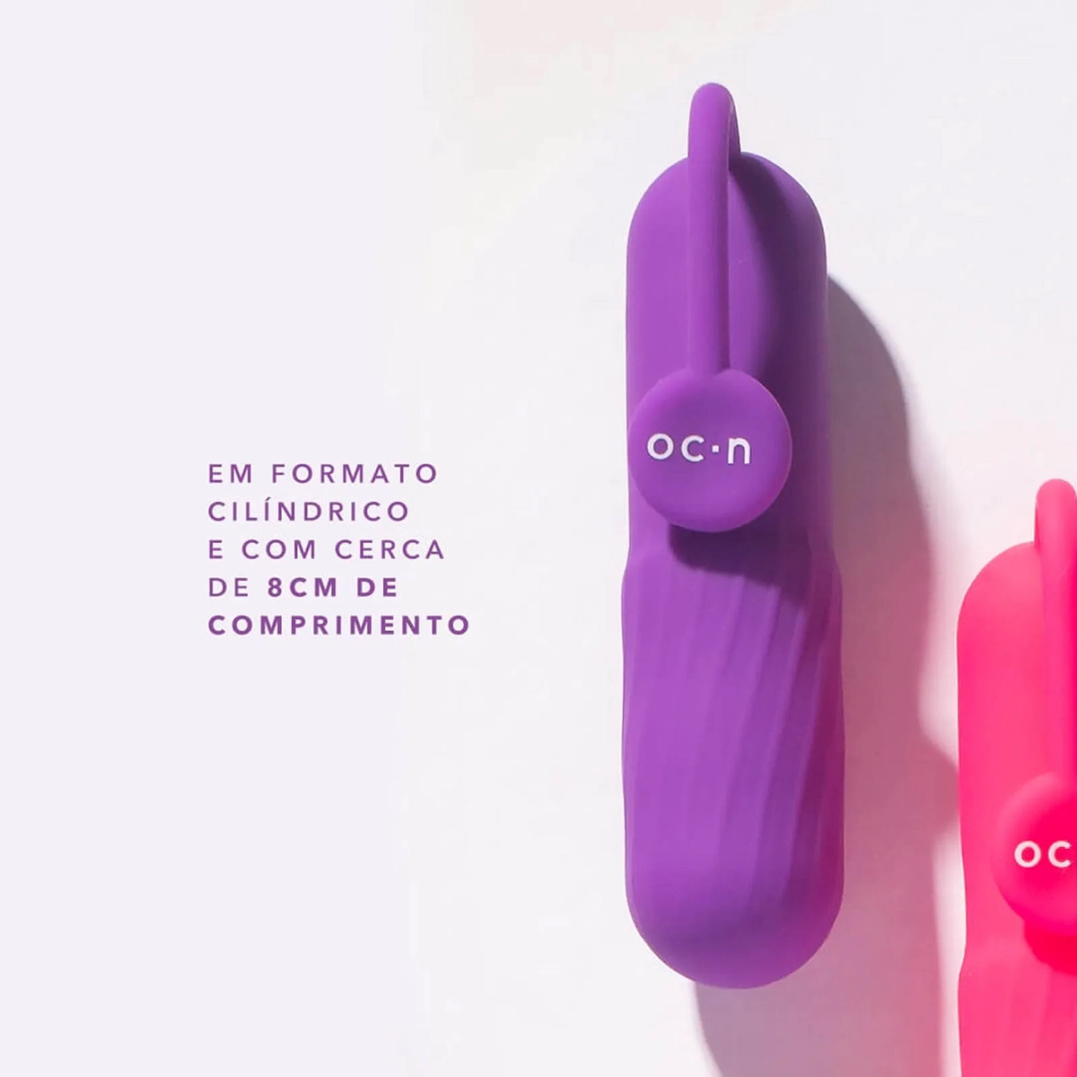 Produto: Kit Océane Flutua Bullet Roxo Orbit Massageador Rosa (2 produtos)