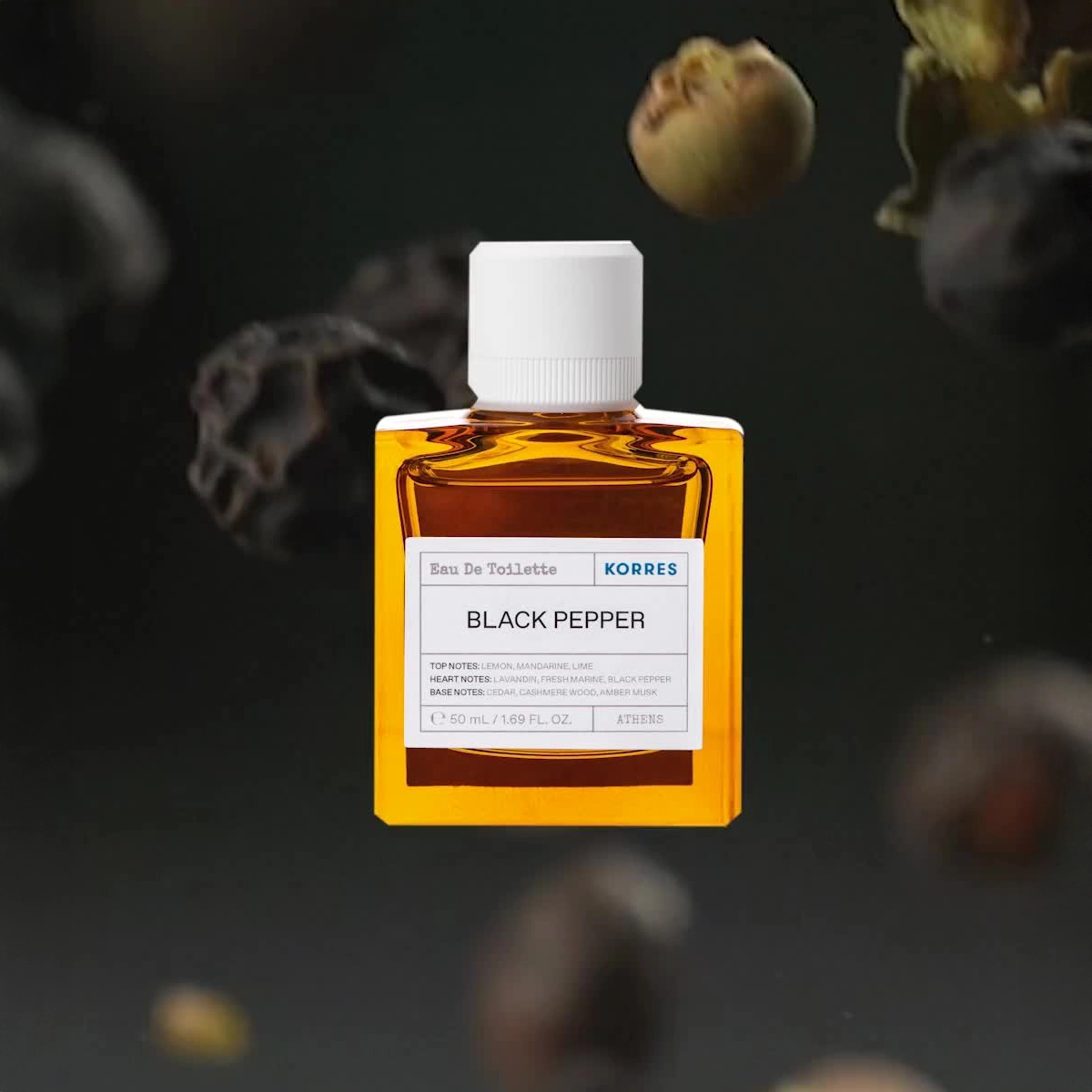 Produto: Perfume Masculino Black Pepper Deo Parfum Korres 50ml