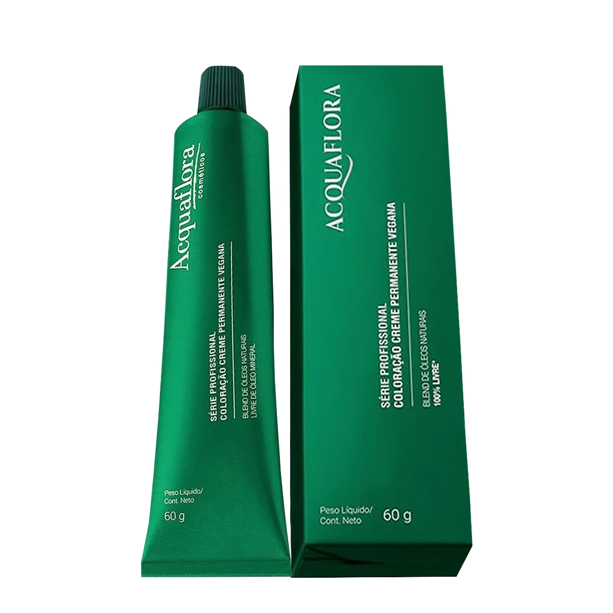 Produto: Acquaflora Vegana 6.34 Loiro Escuro Dourado Acobreado - Coloração Permanente 60g