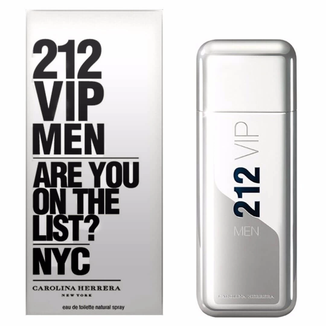 Produto: Perfume 212 Vip Men Carolina Herrera Eau De Toilette 50ml