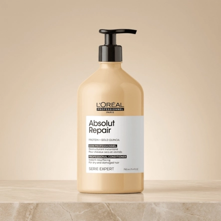 Produto: Condicionador Absolut Repair Gold Quinoa Protein L'Oréal Professionnel Serie Expert 750ml