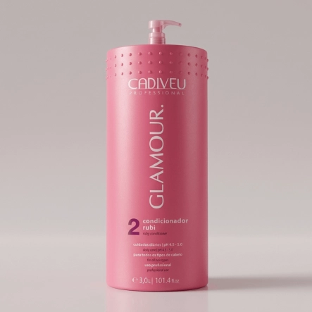 Produto: Condicionador Glamour Rubi Cadiveu Glamour Rubi 3 Litros