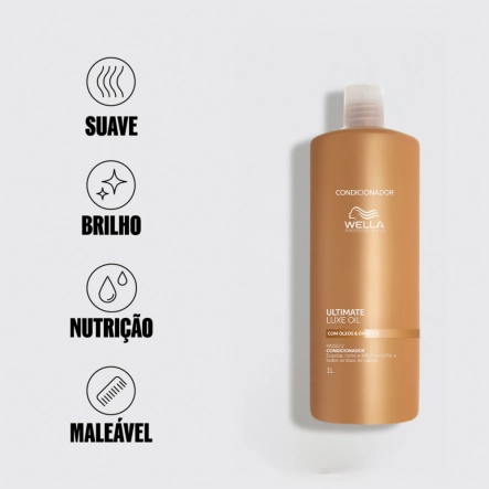 Produto: Condicionador Ultimate Luxe Oil Wella Professionals 1 Litro