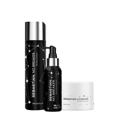 Produto: Kit Sebastian Professional No Breaker Shampoo Máscara 150 Leave-in (3 produtos)