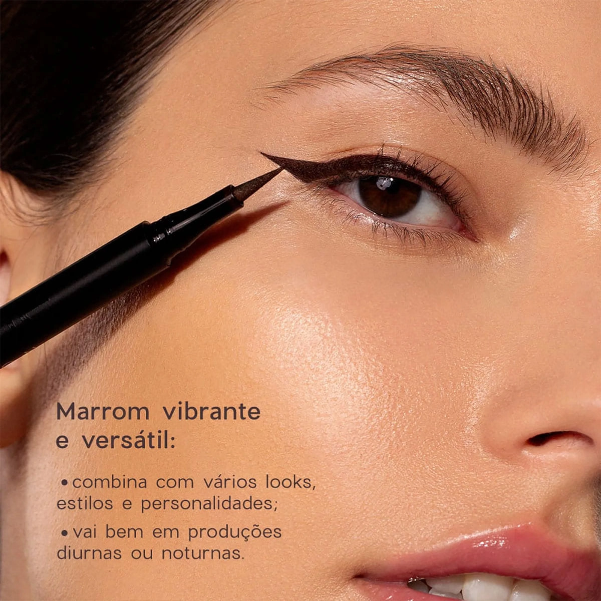 Produto: Caneta Delineadora Marrom Océane Edition Line My Eyes 1,2ml