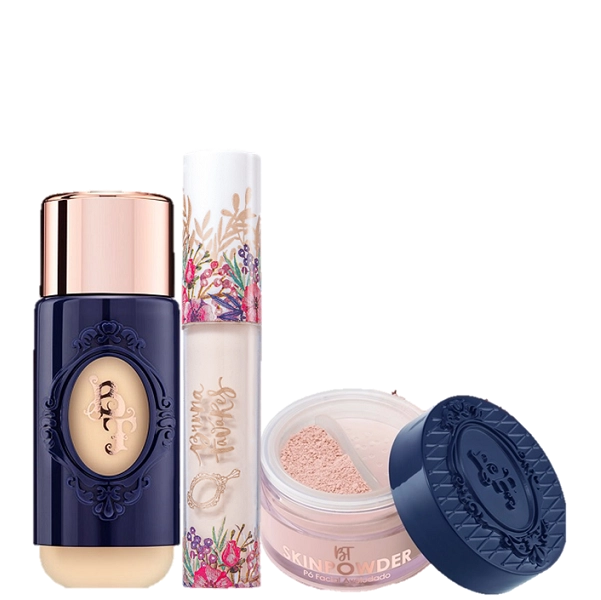Produto: Bruna Tavares BT Skin Base Liquida L10 Corretivo L10 e Skinpowder Quartz