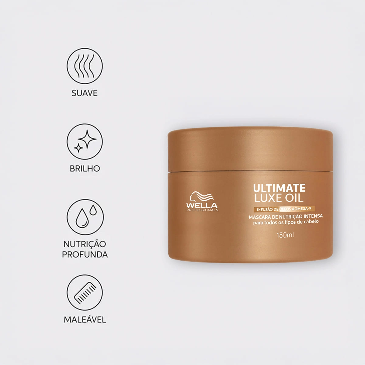 Produto: Kit Wella Professionals Ultimate Luxe Oil Máscara 150ml e Óleo 30ml