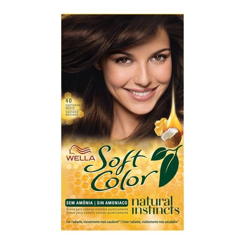 Produto: Tonalizante Soft Color 40 Castanho Medio